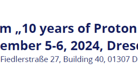 10th year anniversary symposium in Dresden