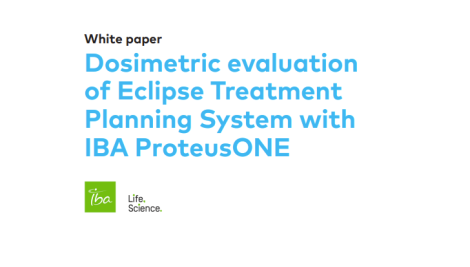 Dosimetric evaluation of Eclipse Treatment Planning System with IBA ProteusONE